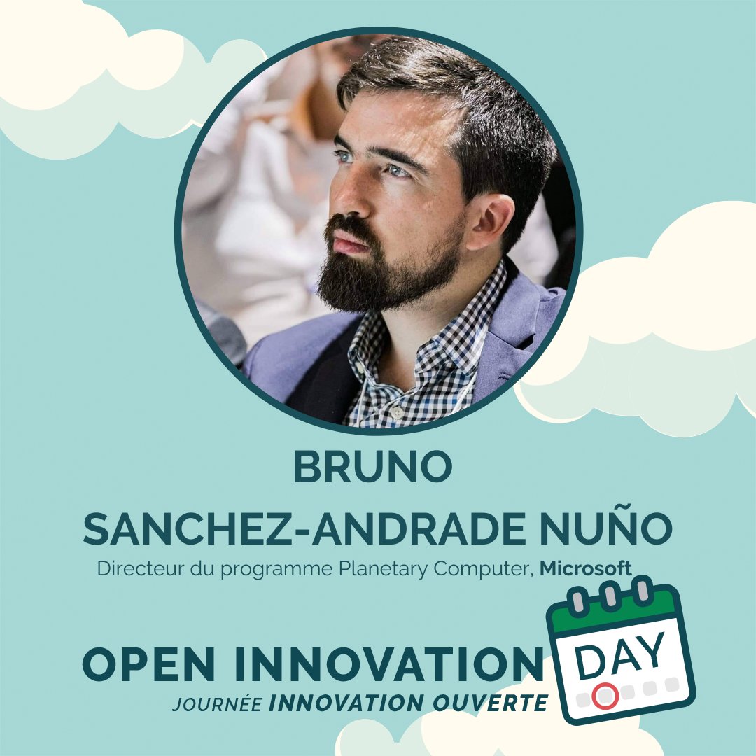 cooperathon's tweet photo. 🚀 Ce mardi, pour inaugurer le #Cooperathon21, nous recevrons @brunosan , directeur du programme #PlanetaryComputer (programme @MicrosoftCaFR AI for Earth) pour parler #entrepreneuriatenvironnemental !
Conférence gratuite👇
https://t.co/IRlFDL22mQ
#conference #impactscience https://t.co/t8r4mWKBIS