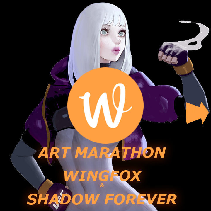 Hello guys!
Me @shadowforeverart and @wingfoxstudio creating a great event, the art marathon!
I will make a lectures with live feedback each day creating character art! STARTS TODAY!!! More info on - #marathon_WINGFOX 
instagram.com/p/CUM0PQ-hkVp/