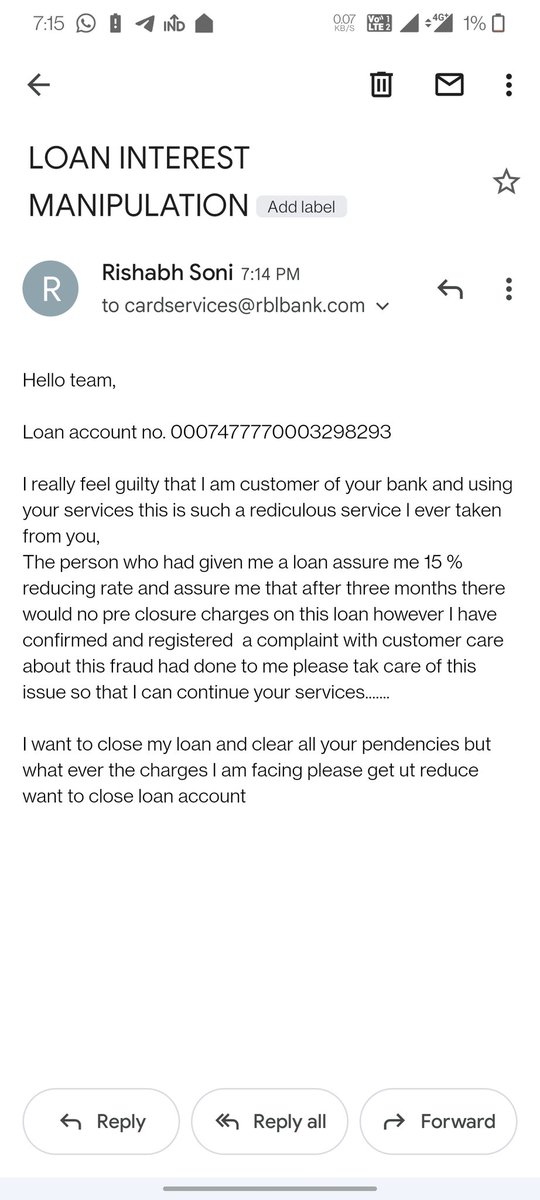Rishabh081992's tweet photo. @RBLBankCares rishabhsoni66@gmail.com 
8982652008 @rblbank https://t.co/oIU81bdeEl