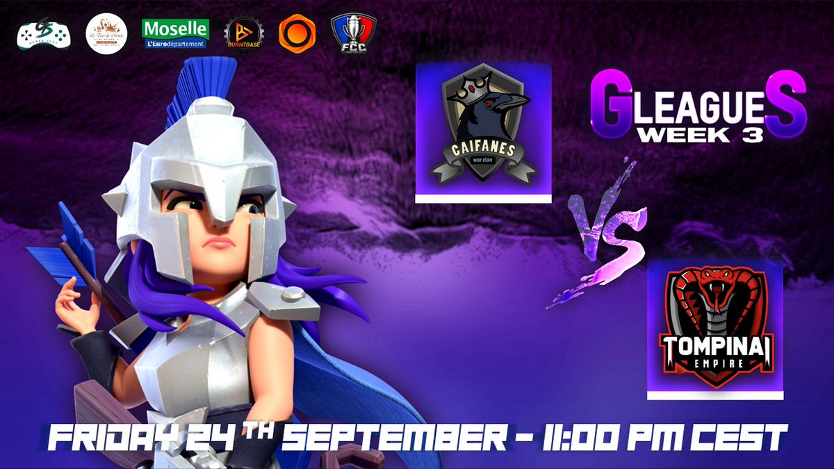 Hoy jugamos contra uno de los mejores equipos del mundo <a href="/TompinaiEmpire/">TOMPINAI EMPIRE</a>.
Torneo <a href="/FrenchCup/">French Clash Cup</a>.
Por el canal de @galaxy0898
 4:00 pm mx. 
Vamos Caifanes!
#team #friends #esviernesyelcuerpolosabe
❤️🐺🥃🦇🎶🔥