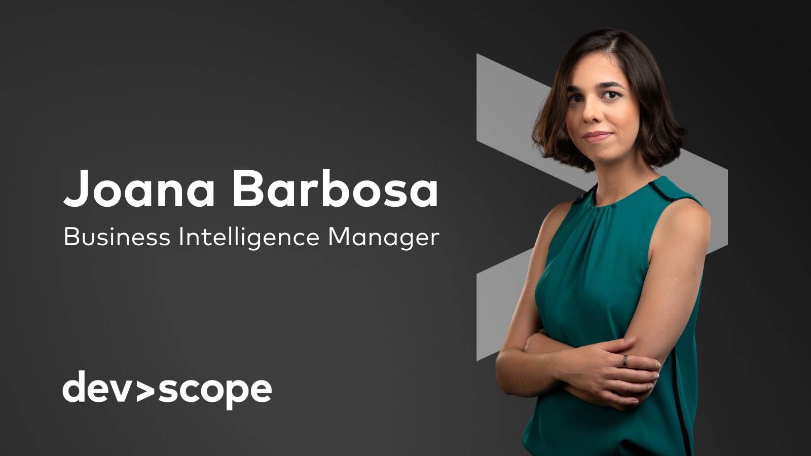 DevScope on Twitter "Our Lead BI Engineer JoanaVBarbosa is taking on