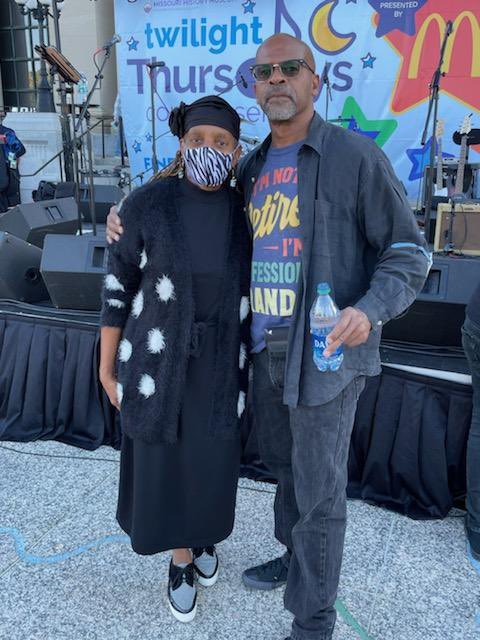 Twilight Thursday was a blast!  I enjoyed Chuck Berry Jr. &amp; his brother keeping their father’s legacy alive during a great night of music AND history.  The St. Louis Sound exhibit at the History Museum (NOW until 1/22/2023) is a must see, especially for music lovers! #stlstrong