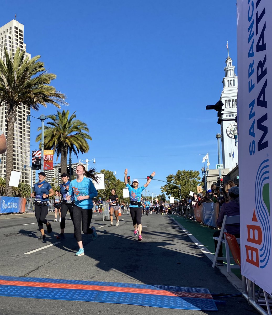 theSFmarathon's tweet photo. NOTHING is better than that finish line feeling. Nothing.

#sfmarathon #OnYourLeftSF #halfmarathon #marathonrunners #runningmotivation #runningcommunity https://t.co/D2Ljw1mVHO