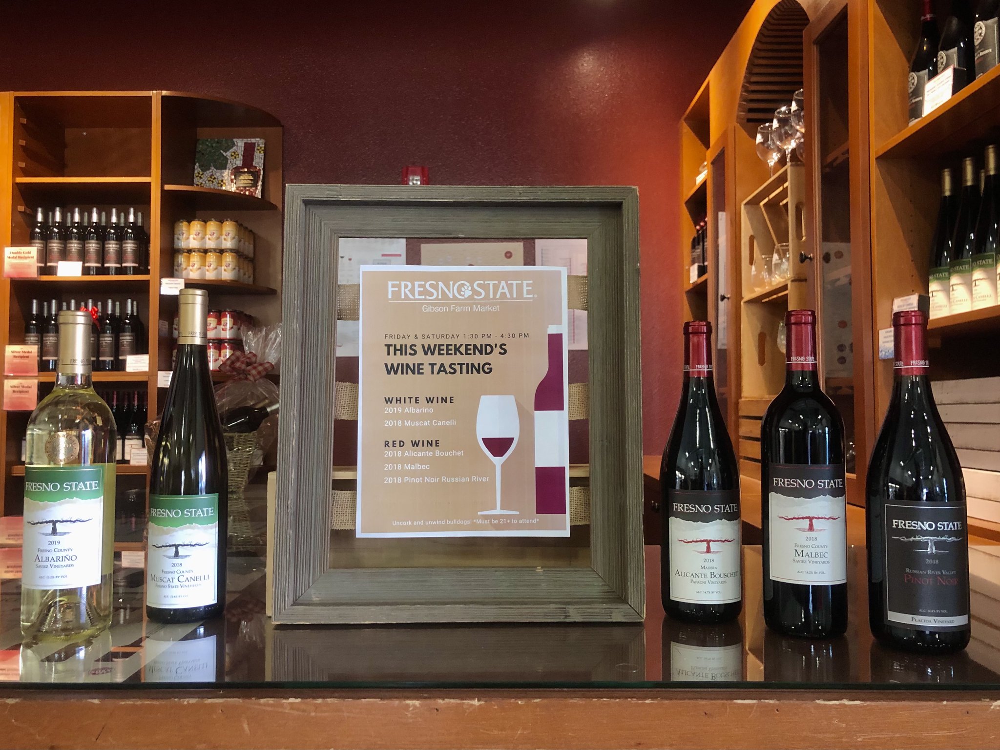 Gibson Farm Market on Twitter "This weekend’s in person wine tasting