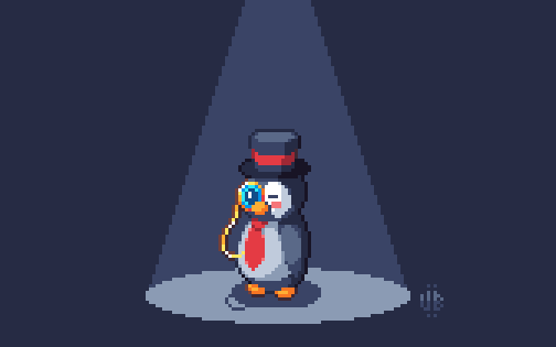 valeriobulla's tweet photo. Hello @Pixel_Dailies, it's been a while...
Here's a very #formal penguin. Look at him, he's so fancy! #pixel_dailies #pixelart https://t.co/hMC6kc9chm