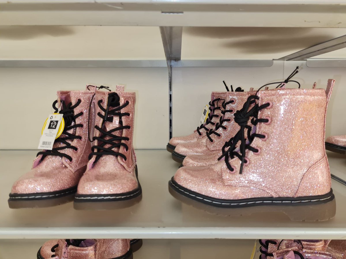bowstreetmall's tweet photo. These girls DM inspired boots are only £14 at Dunnes Stores! 😁 What's not to love? 💕👌
#laceboot #girlsboot #sparkle #dresscode #lisburn https://t.co/nsWv09CmEX
