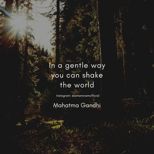Sometimes we all need to hear from the legends that have changed the world, so we can refocus on what really matters 🙏🏼👌💪🏽 #MahatmaGandhi . . . #AminaMughal #QuotesToLiveBy #Wisdom #Friday #FromTheLegend #Gandhi #Philosophical #Thoughts #Positivity #ActsOfKindness #Writers