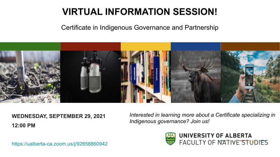 Faculty of Native Studies tweet media