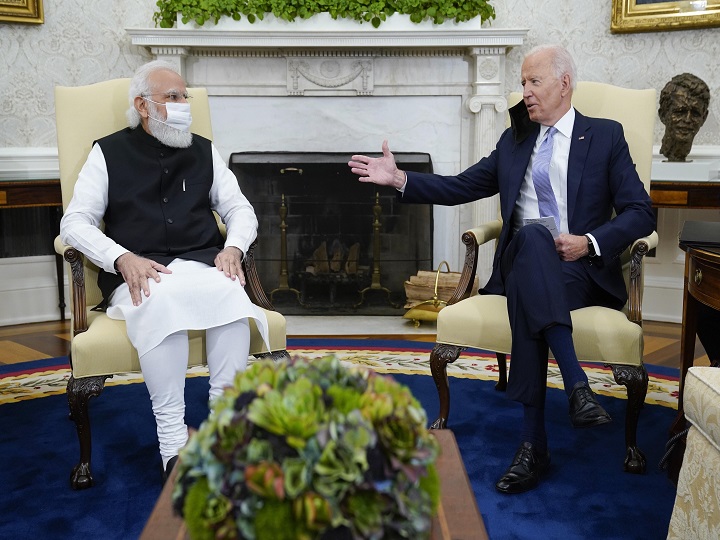 #ModiBidenMeeting: Seed Sown For Even Stronger India-US Ties, PM Tells US Prez During Bilateral Talks

Know more: bit.ly/2XPom7O
