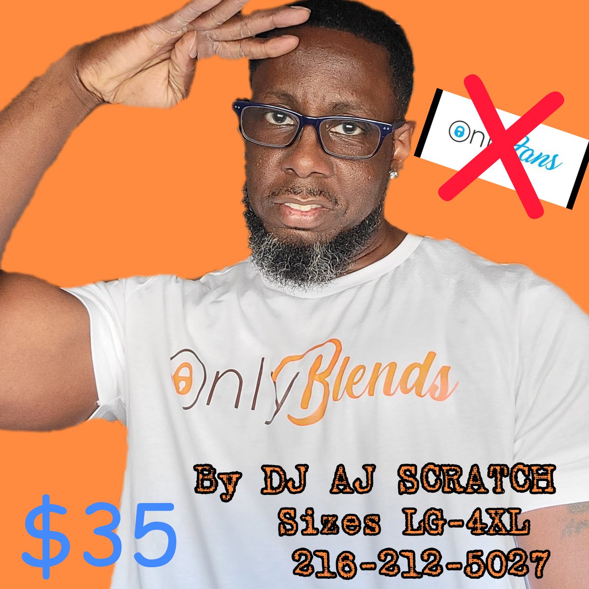 ajscratch's tweet photo. This Shirt 👕 Is For ANYONE WHO CAN APPRECIATE "The Art Of The Mix" - Sizes LG - 4XL I have the Light Blue and Black Available Now! $35 for LG-1XL - $45 for 2XL-4XL - Shipping $6.00
Call Me 216-212-5027 or Inbox/DM Me Cash App: $DJAJSCRATCH
#ONLYBLENDS #DJ #DJAJSCRATCH https://t.co/79Cyb1vwiV
