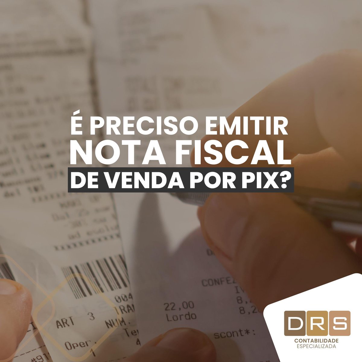 contabildrs's tweet image. Diante deste novo cenário, as empresas estão se adaptando e começaram a aceitar o Pix como meio de pagamento.
⁣
Nesse sentido, por lei, todas operações de prestação de serviços e vendas devem possuir documento fiscal independente da forma de pagamento.⁣
⁣
#contabilidademedica
