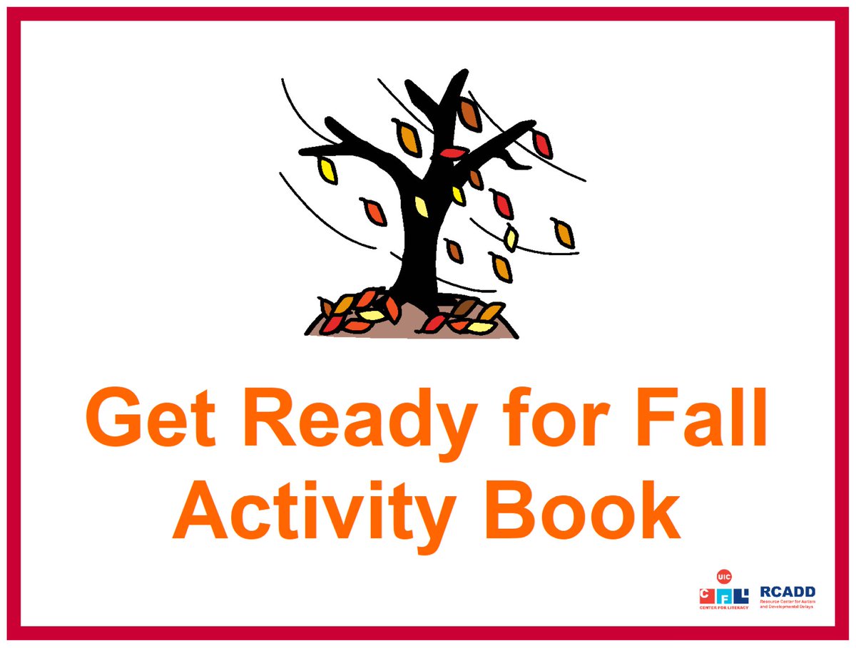 RCADDChicago's tweet photo. Download our fall-themed activity book to practice color and shape identification, counting numbers 1-10, and more. Also in this newsletter: registration is open for our October training opportunity! https://t.co/Th3Aob6xmQ https://t.co/9XpJ8cAJqs