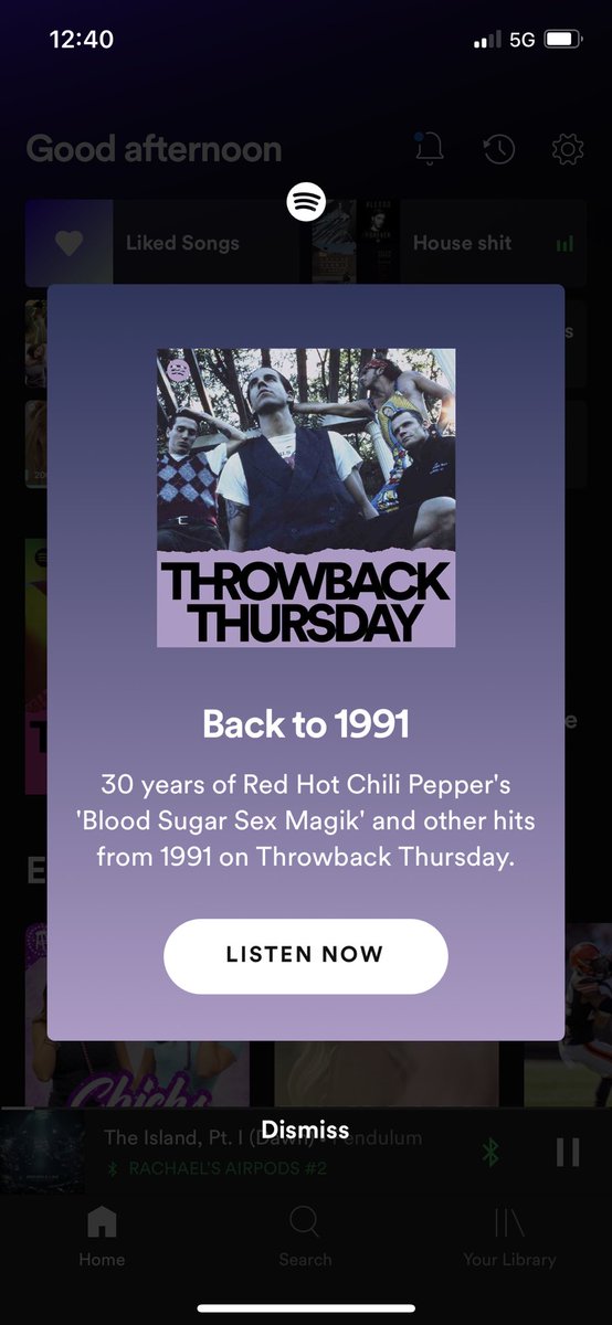 It’s like <a href="/Spotify/">Spotify</a> knew it was my 30th bday yesterday