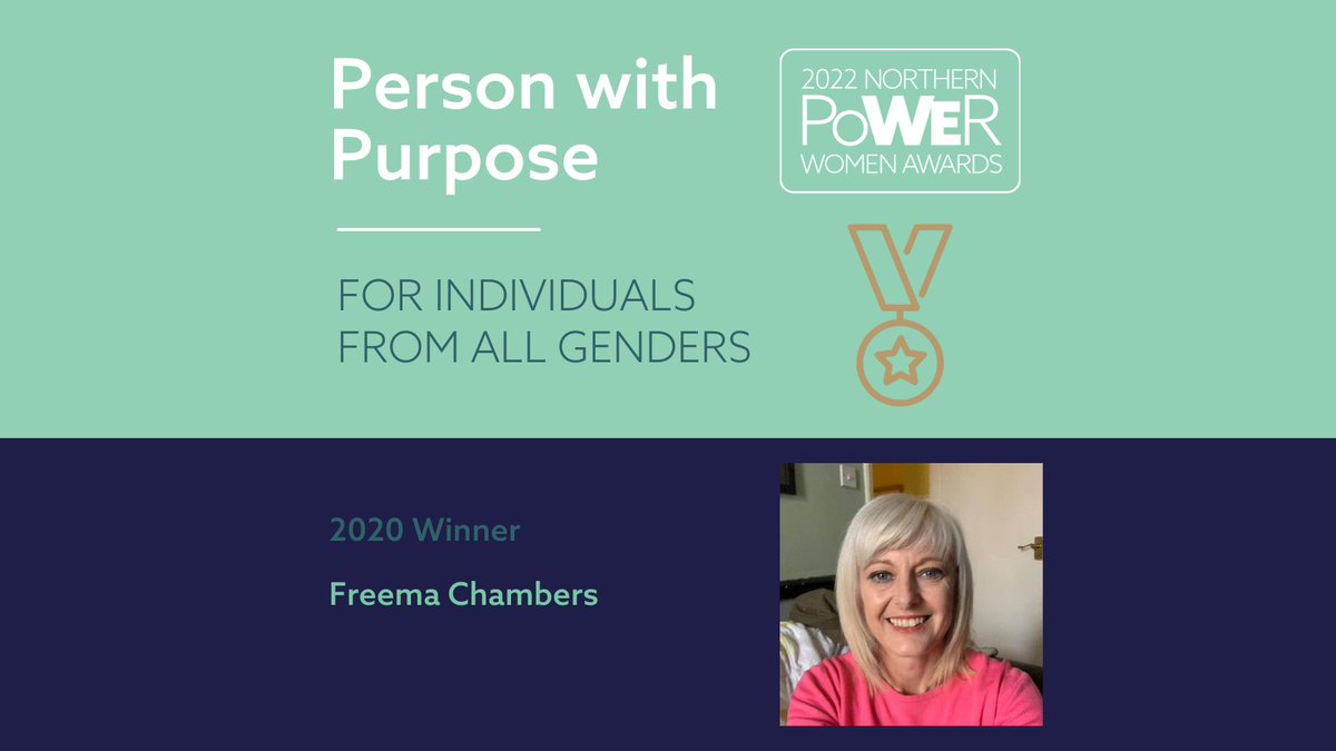 Do you know someone who is achieving impact outside of their primary role to support a charity, community or social change?

Nominate them for the Person with Purpose award at the #NPWAwards 2022!

Get nominating this weekend and make someone's day!

northernpowerwomen.com/awards/