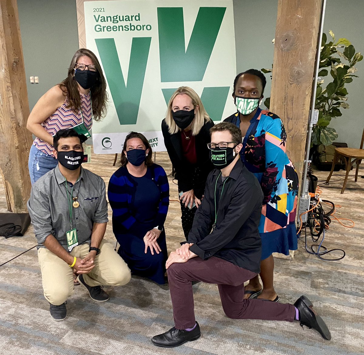 jerrianne1920's tweet photo. #VanguardGreensboro was moving, informative &amp; engaging. Busy 4 days touring the historic City, learned from amazing urban planners &amp; met with #Interise Scale to Excel Program Manager. Oh yeah - our team 👇🏾 rocked the final presentation. #smallbusiness https://t.co/eaSZdkxEos