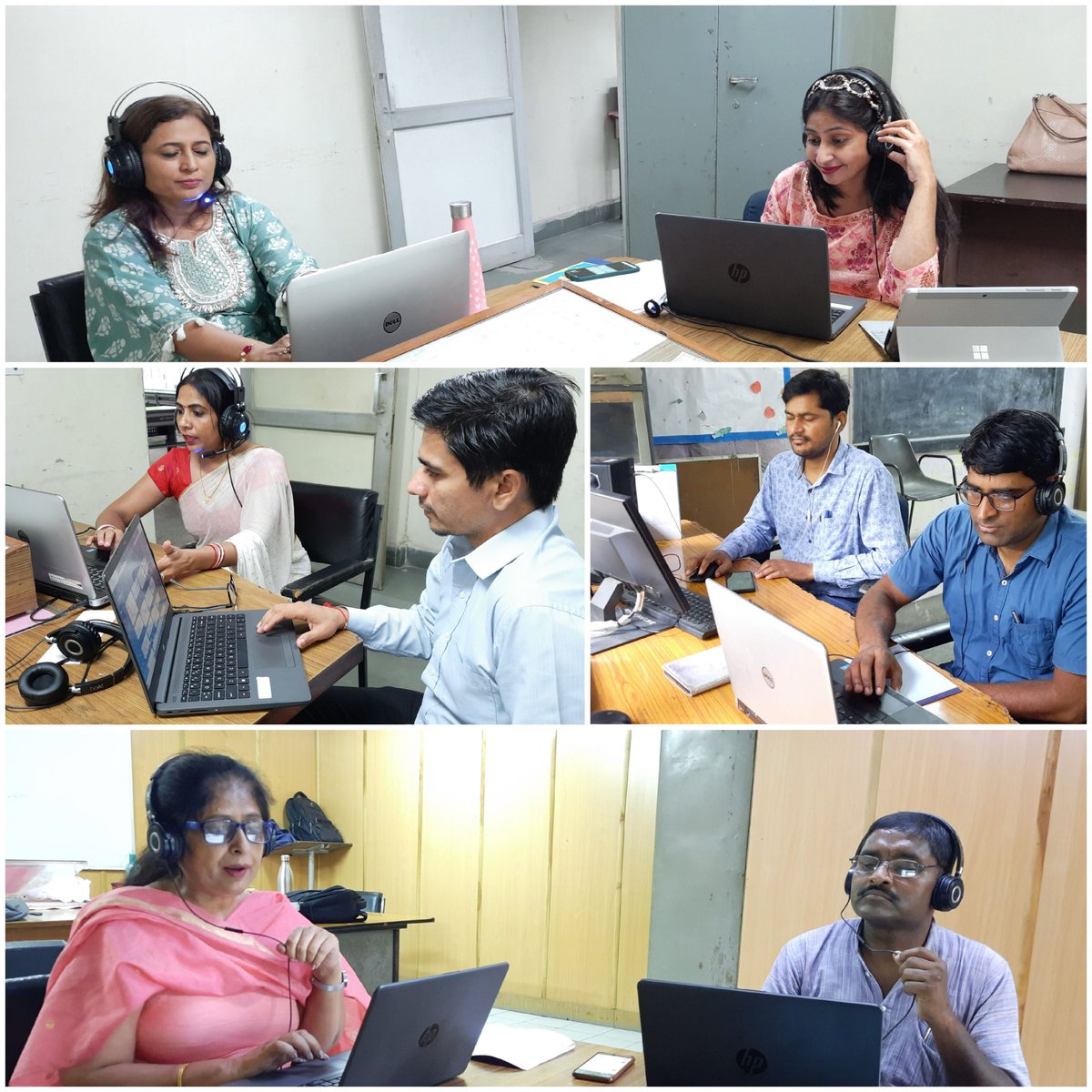 VKPathak1's tweet photo. Another day of facilitation with full of energy &amp; dedication on Module 1: Relationship Building  organised by @SCERT2021 with PRTs of @Dir_Education. 

#ClassroomAgreements
#WellBeingCheckIns
#Celebrations
#GettingToKnowEachOther
#Feedback
#CheckInCheckOut

Excellent Comrades!! https://t.co/47rhedGBpJ