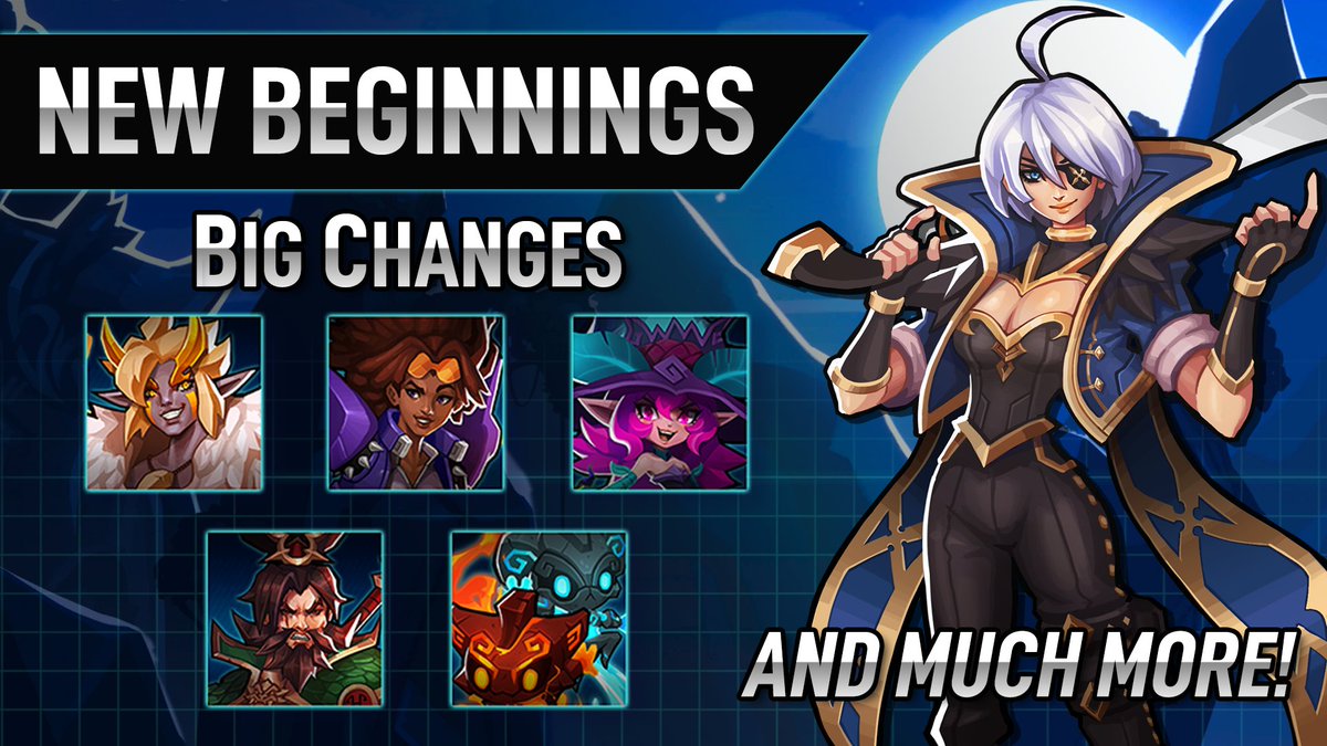 RushdownRevolt's tweet photo. ⚡️ New Beginnings Patch goes live TONIGHT 09/25 at 12 AM ET - Free to Play! ⚡️

See the patch preview here (link in replies) https://t.co/B6WXPkASvq