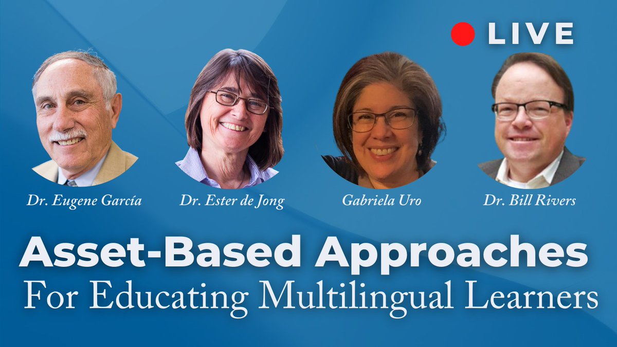 CAL_Linguistics's tweet image. How can we replicate an #assetbased culture for #multilinguals across this country that is both #equitable and progressive? 

Join our LIVE conversation on the topic: 
fb.watch/8dKRPDbXmw/