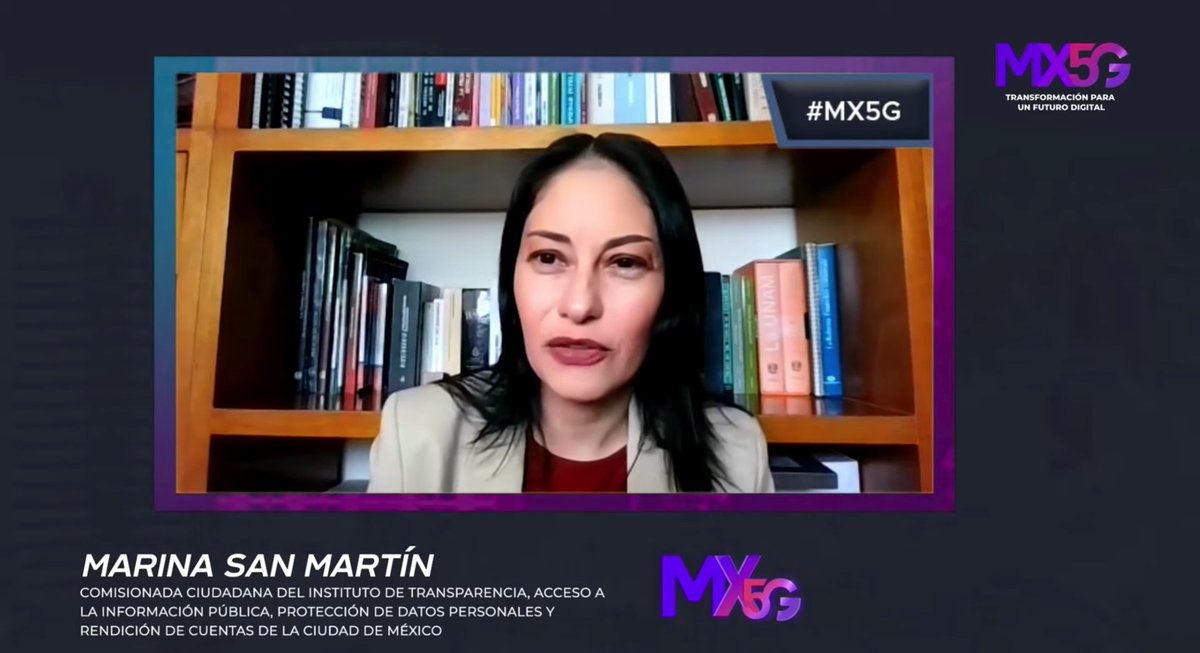 dpl_news's tweet photo. #MX5G | Arranca el décimo panel moderado por Marina San Martín @navysanmartin, comisionada Ciudadana del #INFODF https://t.co/vGNL4v6v8I