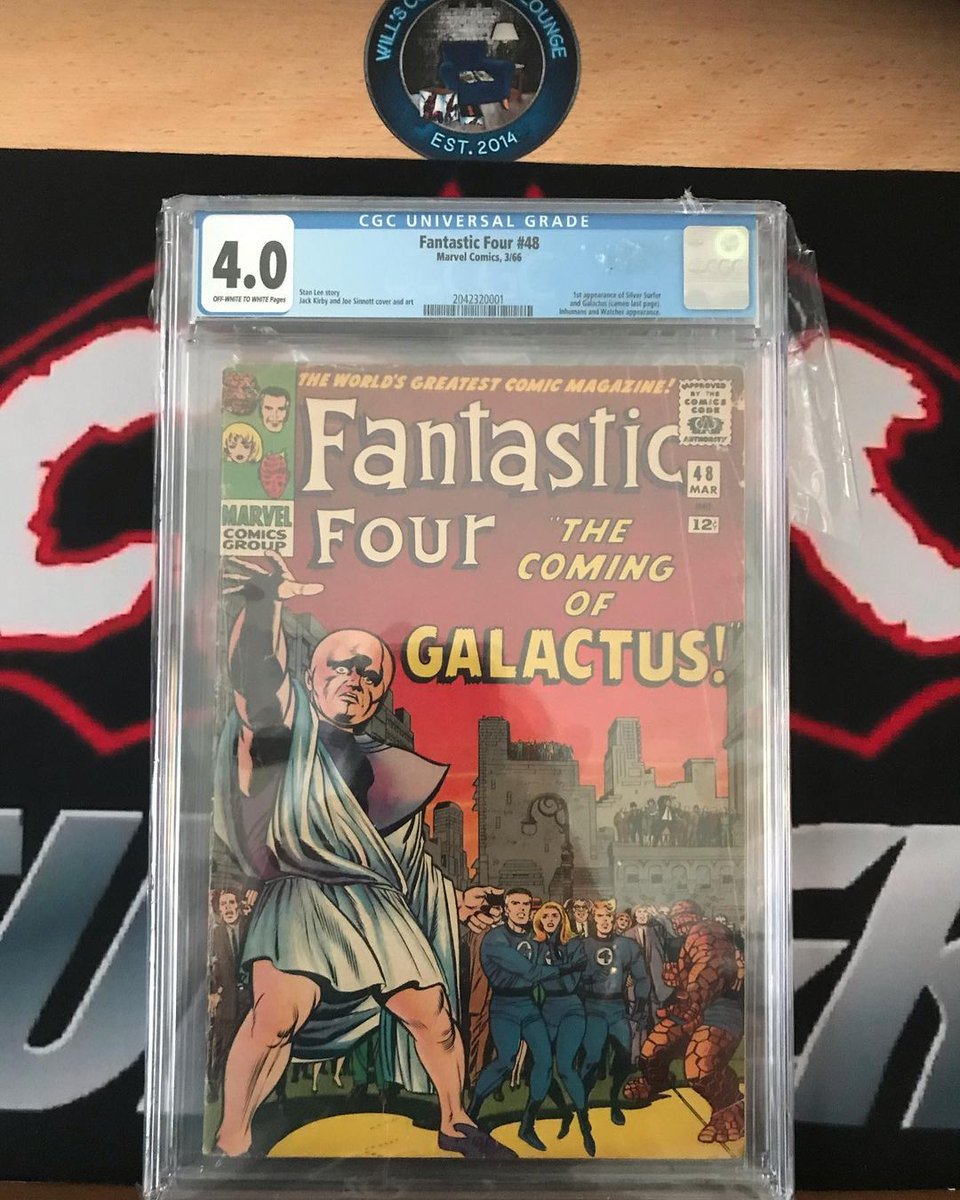CBfiendclub's tweet photo. #FAFWITHCBFC characters we hope shows up in MCU are Silver Surfer and Galactus! Our #cbfcwestchapter brother/club member Will has a FF 48 @CGCComics 4.0 both of there #firstappearance. What character do you hope shows up in the MCU!?
#ComicBookFiendclub #cbfc #silversurfer https://t.co/iq23VpIcrL