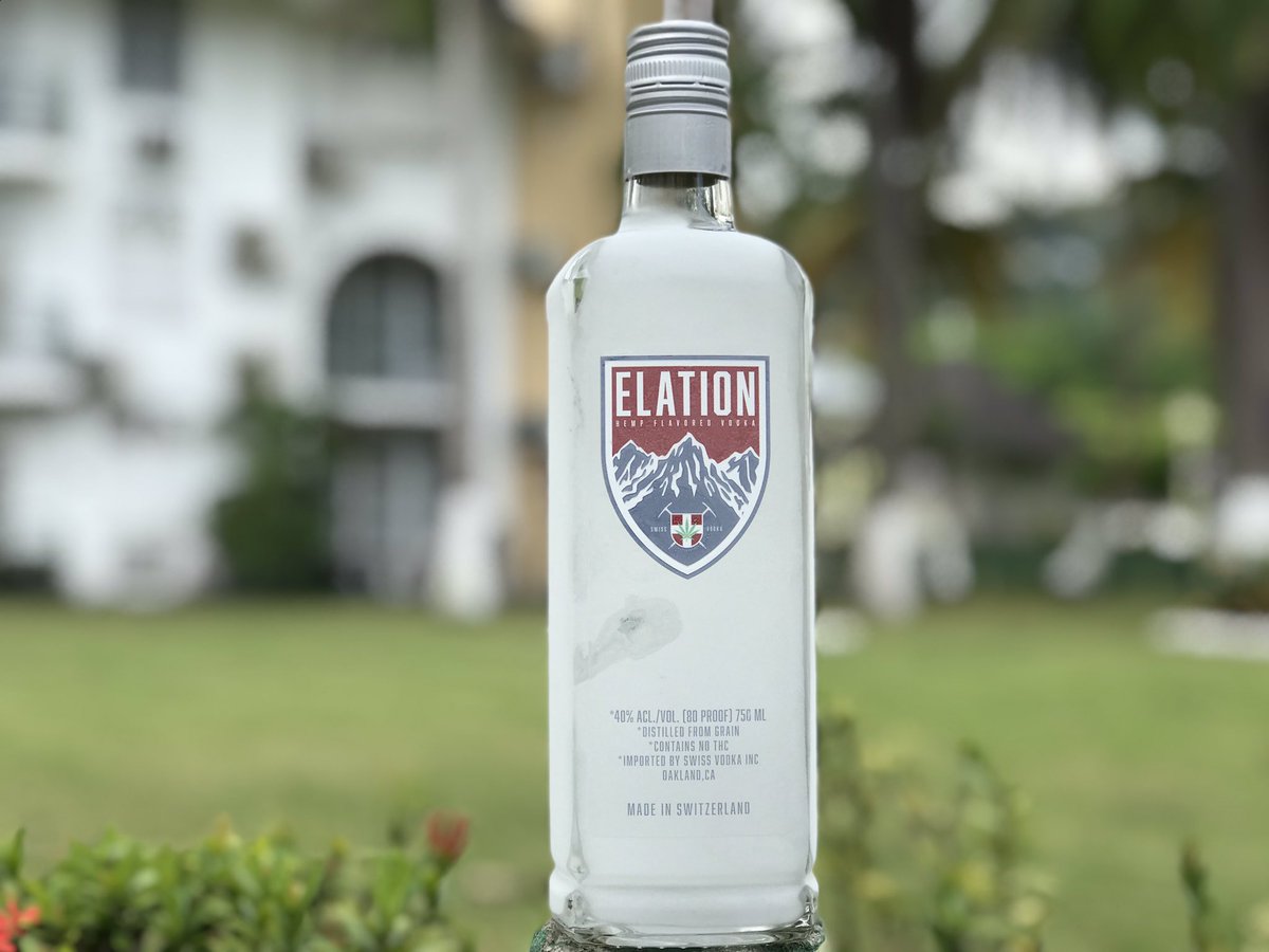 ElationVodka's tweet photo. #ElationVodka #ChronicVodka #HempVodka #SwissMade #Switzerland #Vodka https://t.co/QLha3BSjCl