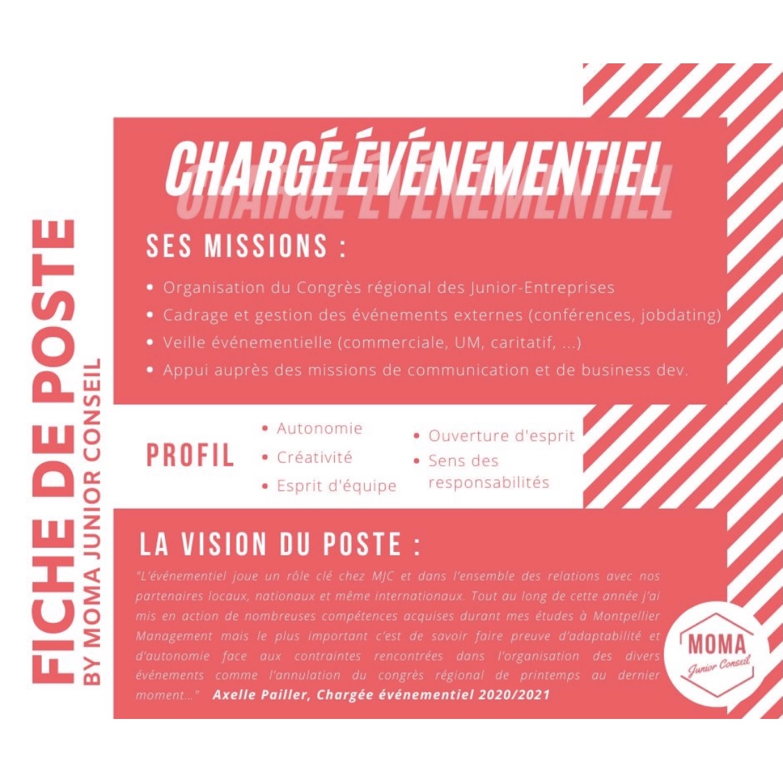 momaconseil's tweet photo. 📣 Nous commençons bientôt un nouveau Mandat et nous recrutons !

👉 Vous trouverez une partie des postes à pourvoir !

📝 Pour vous inscrire : https://t.co/TpIFT8KX3U https://t.co/EZ2E7gMLe0