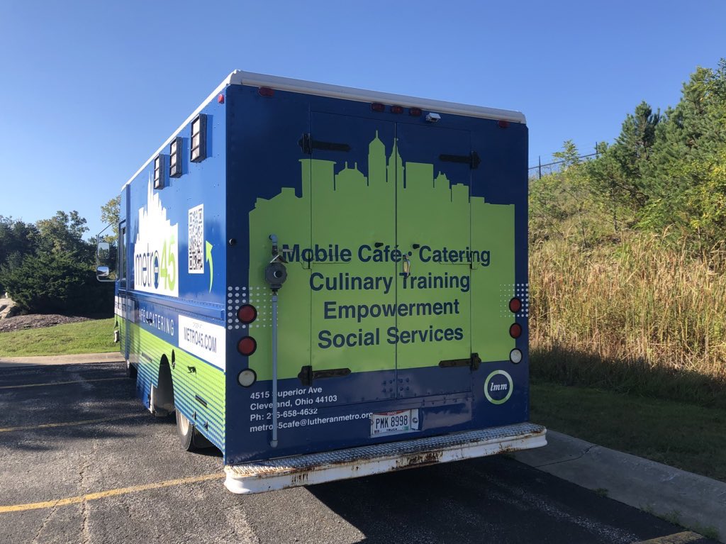 LMMCleveland's tweet photo. The @Metro45Cafe food truck is coming soon to a street near you! 🍔👩🏽🍳🍴
#LMMWorkforceDevelopment #NationalWorkforceDevelopmentMonth https://t.co/tnE9vaozbr