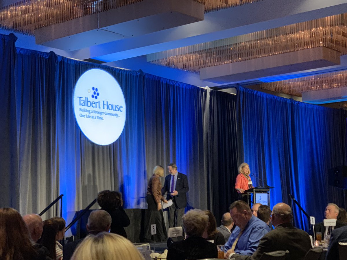 Congratulations to our retired director Kathy Schwab for being honored with the community service award by <a href="/talberthouse/">Talbert House</a>. Thank you for your leadership in affordable housing!
