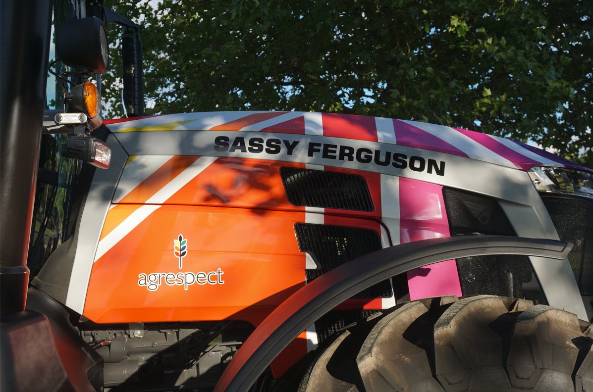 FarmersWeekly's tweet photo. 😍 🌈 IT'S HERE 🌈 😍 

We're thrilled to unveil the winner of this year's Pride Tractor Competition with @MF_EAME  and @weareagrespect️  

Well done to the Watt family 😊 

Thank you to everyone who entered- we loved seeing all of your colourful designs 😊 

#outonthefarm https://t.co/eABnXECUSc