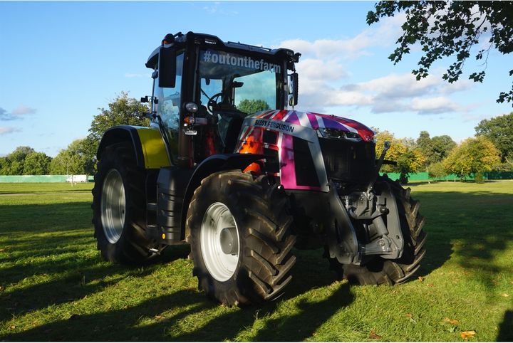 FarmersWeekly's tweet photo. 😍 🌈 IT'S HERE 🌈 😍 

We're thrilled to unveil the winner of this year's Pride Tractor Competition with @MF_EAME  and @weareagrespect️  

Well done to the Watt family 😊 

Thank you to everyone who entered- we loved seeing all of your colourful designs 😊 

#outonthefarm https://t.co/eABnXECUSc