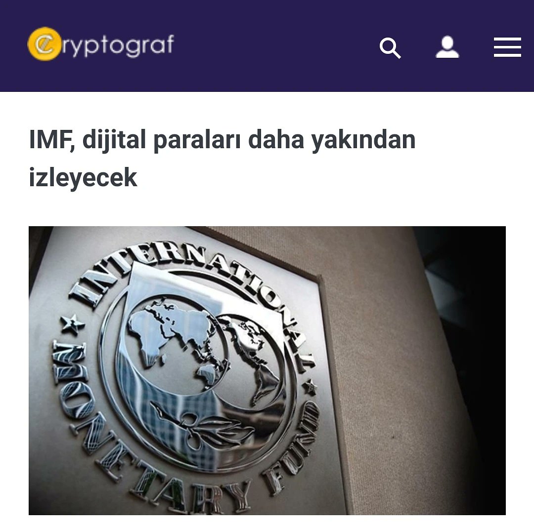 IMF, dijital paraları daha yakından izleyecek

cryptograf.org/imf-dijital-pa…

Uluslararası Para Fonu, dijital para gözetimini güçlendirmeyi planlıyor.

#kriptopara #IMF #international #finans #CryptocurrencyNews
