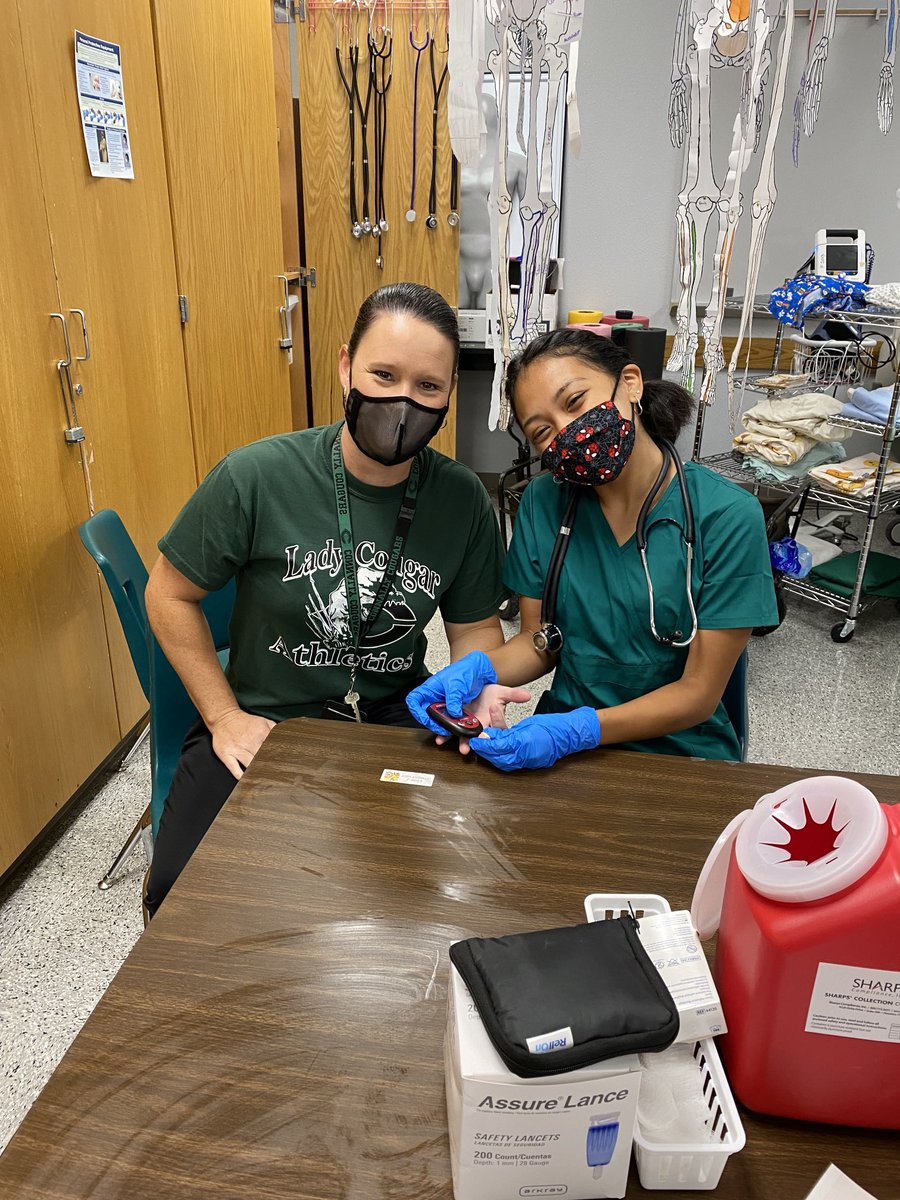 When your ⚽️ players are training to  be Medical Assistants, you know you’re in good hands - ❤️ student athletes ⁦<a href="/HosaConnally/">Connally HOSA</a>⁩ ⁦<a href="/PfISDAthletics/">PfISD Athletics</a>⁩ ⁦<a href="/pfisd/">Pflugerville ISD</a>⁩