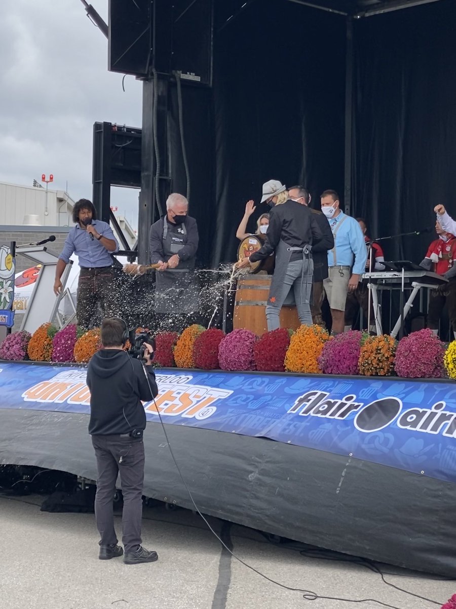 It happened today!!  <a href="/KW_Oktoberfest/">K-W Oktoberfest Inc.</a> #kegtapping <a href="/CTVKitchener/">CTV Kitchener</a>  <a href="/ChefDtv/">Darryl Fletcher</a>