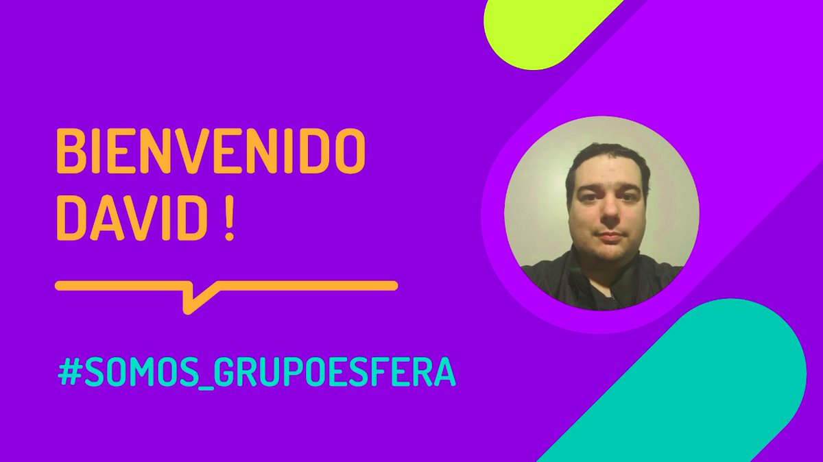 grupoesfera's tweet photo. 😃 Hola! Soy David y me sumé hace muy poquito a Grupo Esfera👏🏼.
.
👉🏼 Tengo 10 años de experiencia en desarrollo de software, y unos 4 de incursión en el mundo DevOps🙌🏼.
👉🏼 Estoy ansioso de ver que proyectos me deparan y con mucha pila!!
.
🌈 Dato de color: 👇🏼 sigue https://t.co/QYzQi4kEnb