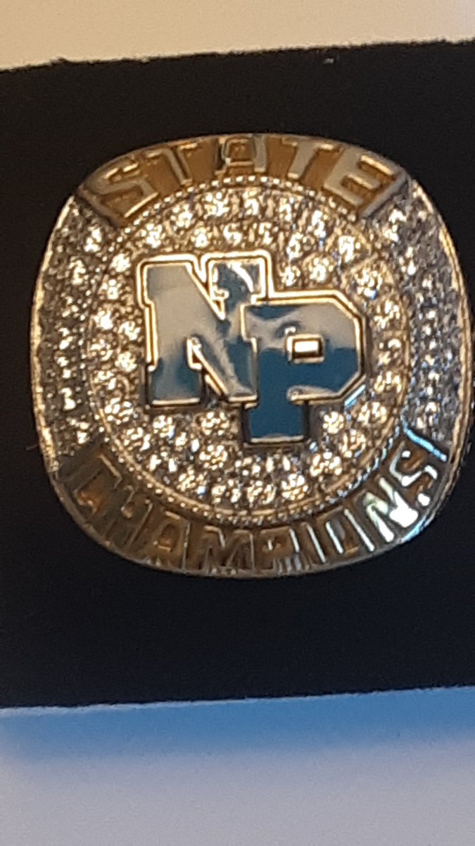 NPsoftball #Team21 Our State Championship 2021 Rings are in. #Tradition #Attitude #NoExcuses