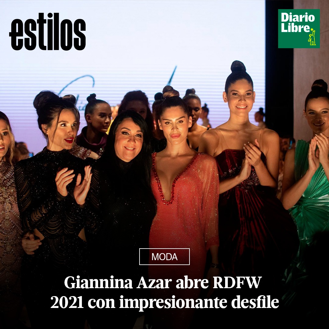 DiarioLibre's tweet photo. 👗| #EstilosDL | La diseñadora de moda dominicana, Giannina Azar se apoderó de la primera noche de República Dominicana Fashion Week 2021 con una colección metálica y llena de energía.

 https://t.co/qNzskEHygM

#DiarioLibre #ModaRD #DominicanaFashionWeek  #GianninaAzar https://t.co/CCGkXHRcFO