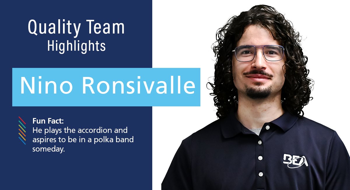 As BEA continues to grow as a company, we are also growing our family. 
 
Please meet our Quality team who makes sure that your product is top-notch before it leaves our dock.

Drum roll, please!  Introducing Jeff, Chris, and Nino!