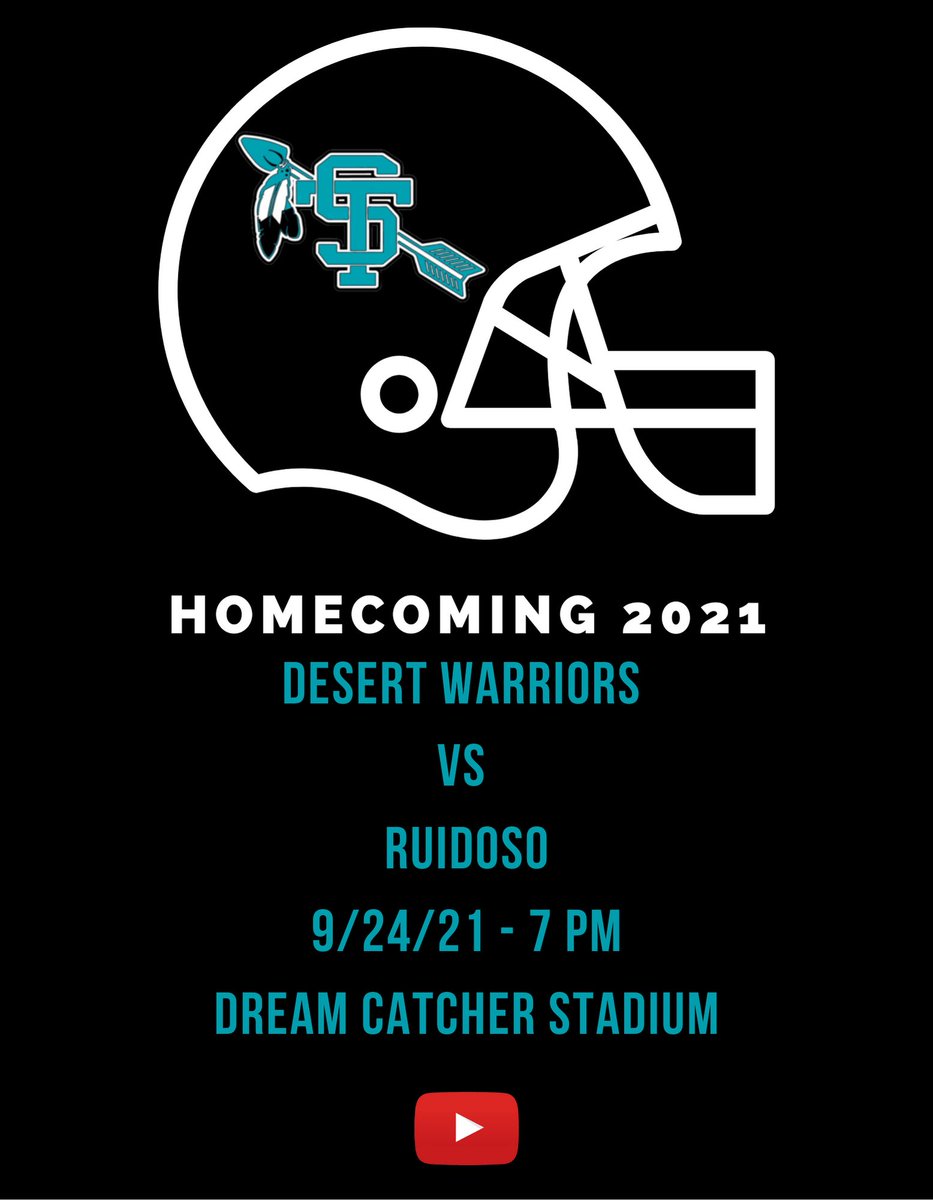sths_dwsn's tweet photo. It’s homecoming! Tonight, Santa Teresa High School would like to welcome back former Warriors to cheer on the current Warriors as they face off against Ruidoso. Game time is at 7 PM and will be live on DWSN YouTube! #LoyalUp https://t.co/5ITBemVarn