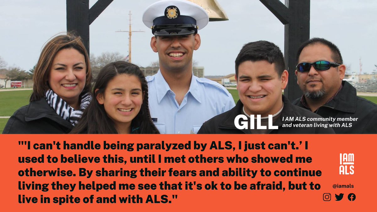 iamalsorg's tweet photo. There are going to be moments where #ALS feels hopeless and unbearable. It is normal to have these emotions. You’re never in this alone, and we’re here to connect you with support networks. https://t.co/4d6mUpnM3p
#HelpIsHere #IAMALS #LivingWithALS #VetsWithALS https://t.co/CiWoRX6isy