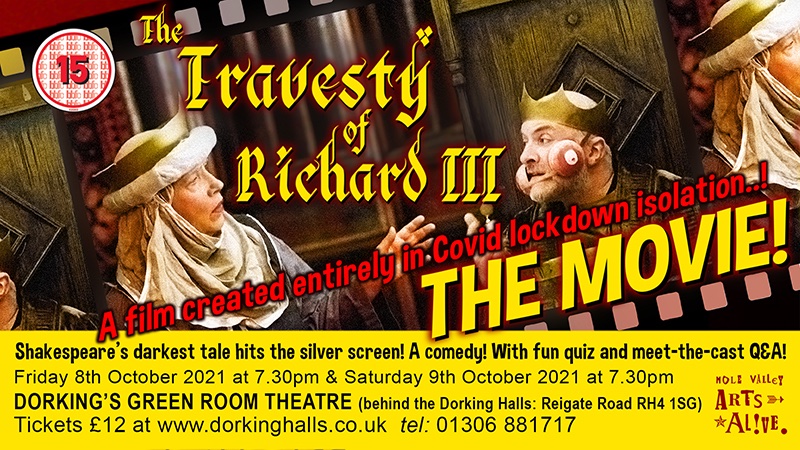 Only a couple of weeks to grab your tickets for our show; do it now! There's a quiz and if you win you get a thing.!
bit.ly/3EQXuow

<a href="/ArtsAliveMV/">MV Arts Alive</a> #dorking #artsalive #shakespeare #comedy <a href="/AudereTalent/">Audere Talent Management</a>