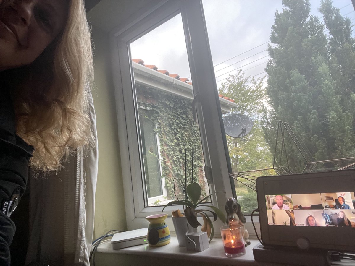 Carol_Hancock1's tweet photo. Nobody was sure how it would work ⁦@Dontlookback198⁩ ⁦@natalieisfree⁩ ⁦@nazirafzal⁩ ⁦@clarewalker3⁩ … and all of the other AMAZING speakers and guests at #sutda webinar just now; but this is me, also standing up to domestic abuse at the same time 💜 https://t.co/ObVRuo4sFe