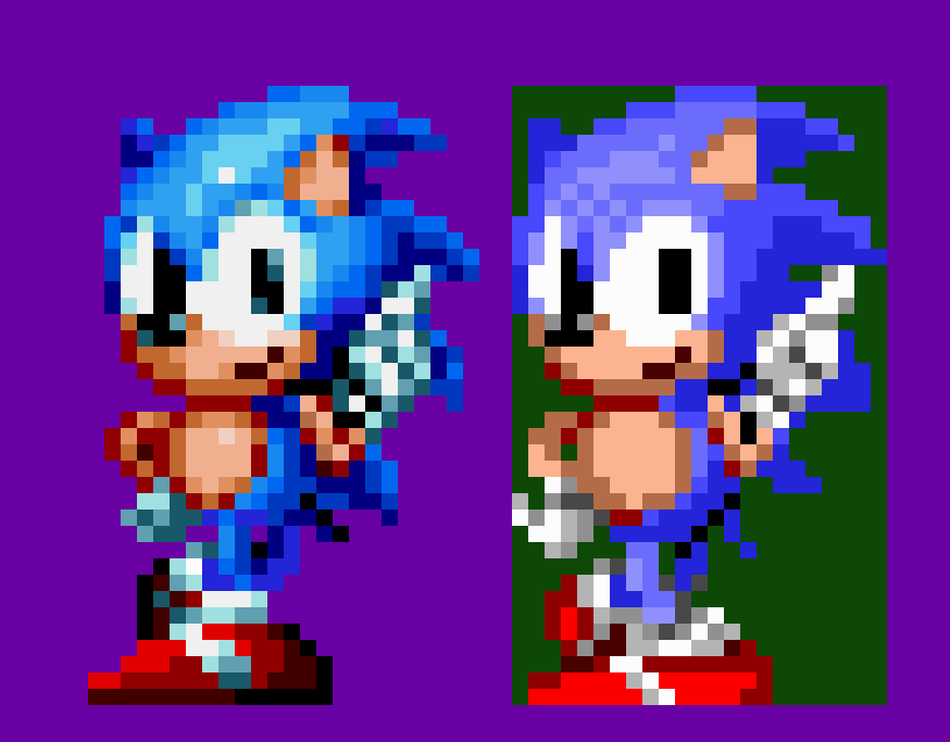 AudioReam on X: I have done one of Sonic's 'I'm Outer Here' Sprites from  the 0.02 Sonic CD Prototype as a Sonic 1 styled Sprite.   / X