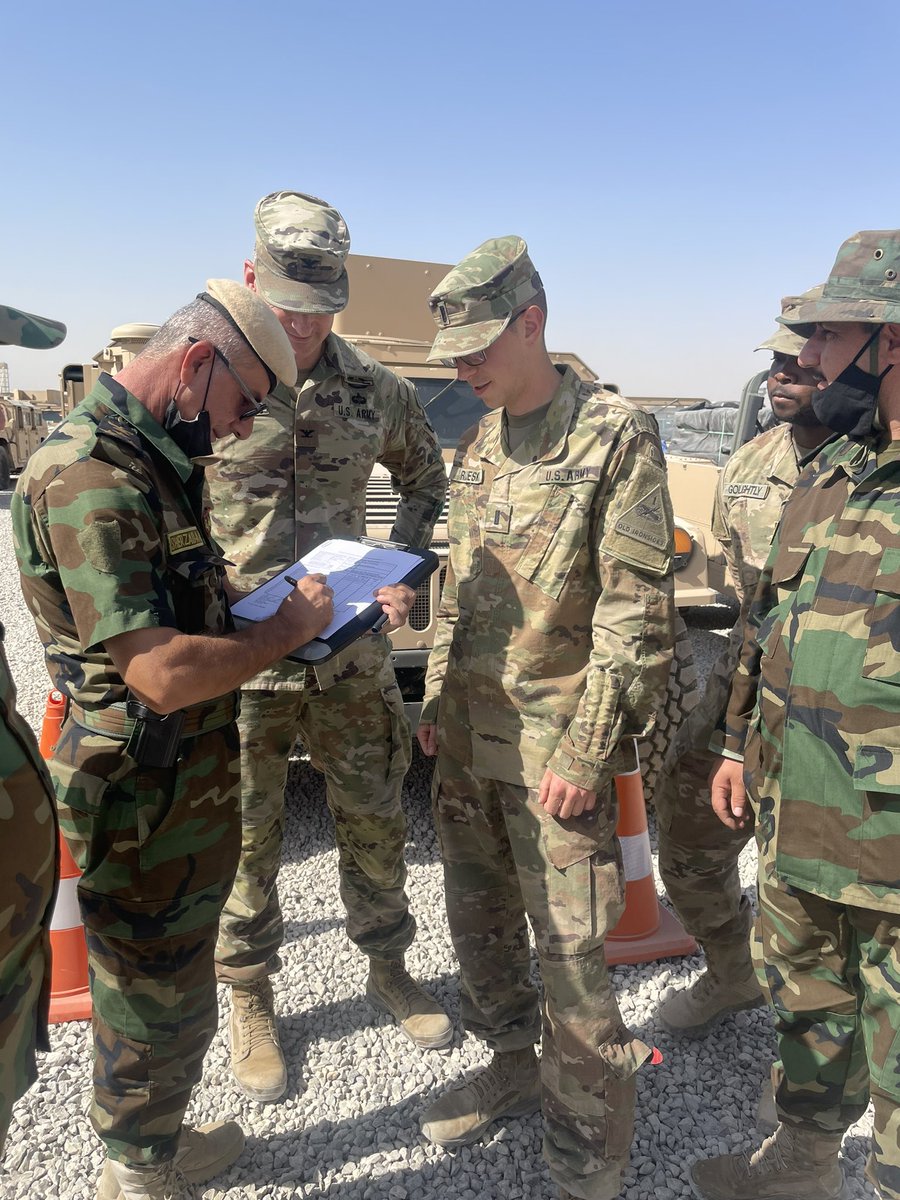 DepDirMAGN's tweet photo. Week in Review: Divestments, inventories, stipends, maintenance, and inspections are just a few of the highlights for the #Peshmerga this week. Another tremendous week for the @KRG_MOPE! @CJTFOIR #AdviseandAssist #StrongerTogether #DefeatDaesh https://t.co/sc8WLUef5u