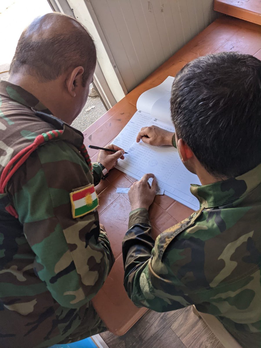 DepDirMAGN's tweet photo. Week in Review: Divestments, inventories, stipends, maintenance, and inspections are just a few of the highlights for the #Peshmerga this week. Another tremendous week for the @KRG_MOPE! @CJTFOIR #AdviseandAssist #StrongerTogether #DefeatDaesh https://t.co/sc8WLUef5u