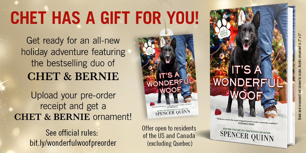 #ItsAWonderfulWoof by <a href="/ChetTheDog/">ChetTheDog</a> is on sale 10.19, so there's not much time left to enter the pre-order campaign!

Learn more here: read.macmillan.com/promo/itsawond…