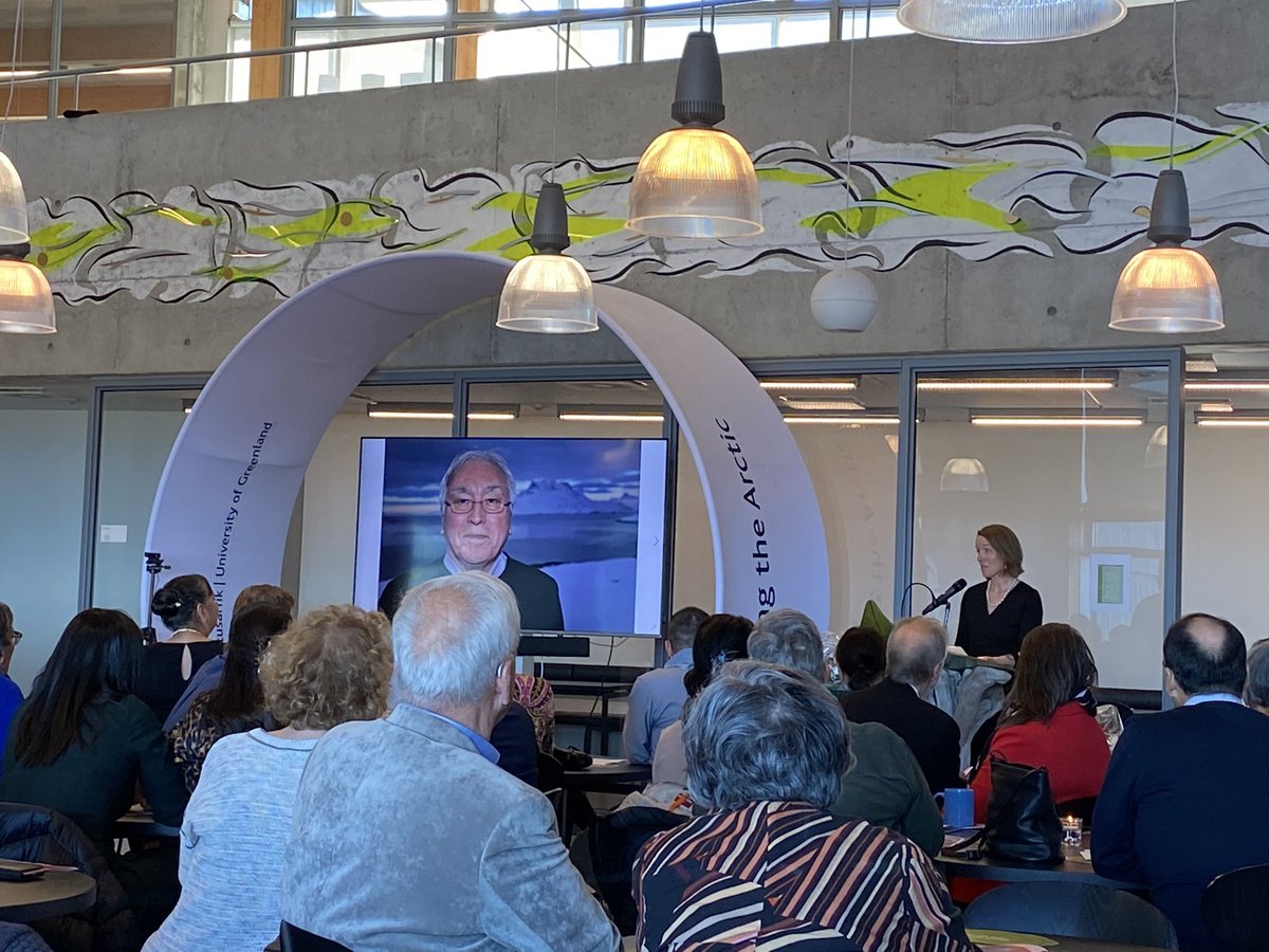 nivioq's tweet image. Aqqaluk Lynge has fought for #Inuit and #IndigenousRights longer than I have been alive, both with @ICC_Greenland and @UN4Indigenous today he is honoured with a honorary doctorate at @Ilisimatusarfik #whatarolemodel