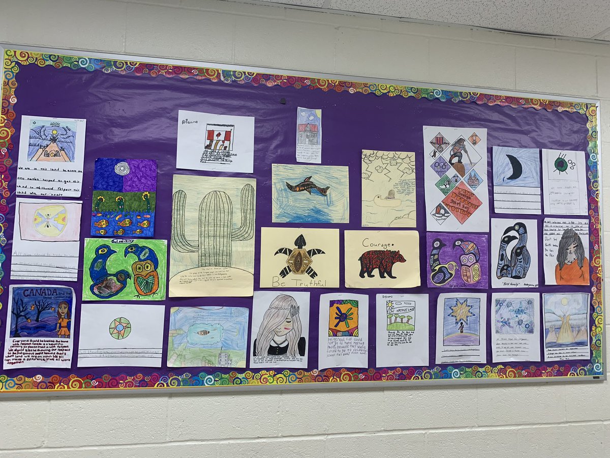 Students <a href="/BalmoralDrivePs/">Balmoral Drive</a> show through #artwork how they can be part of the Truth and Reconciliation journey <a href="/PeelSchools/">Peel District School Board</a> <a href="/peel21st/">Empowering Modern Learners @ PDSB</a>