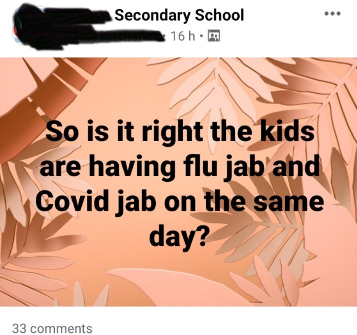 wtfisgoingon72's tweet image. So this is happening in my grandkids school....😡😡😡
#COVID19 #flu #vaccines
