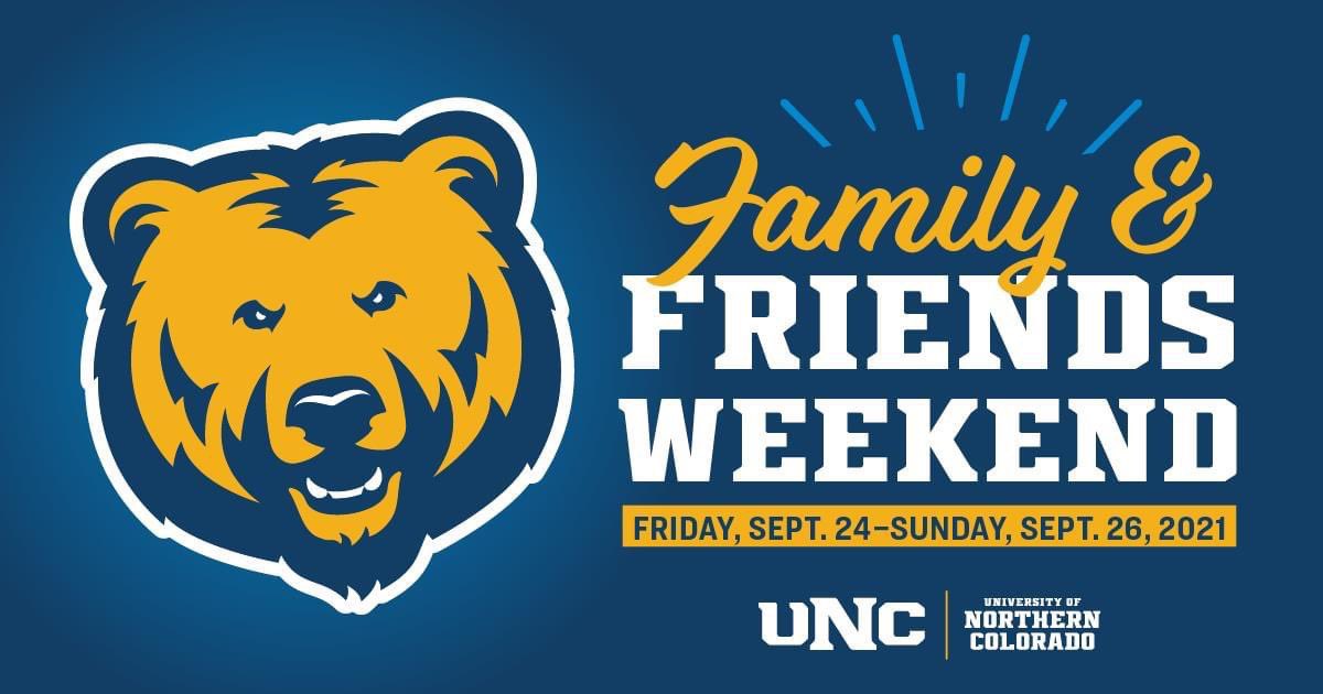 UNCOEvents's tweet photo. Happy Family &amp; Friends Weekend Bears! 

Click here to see the list of events for this weekend 👉 https://t.co/KRcccUx2BF

#gobears #uncoevents #familyandfriendsweekend https://t.co/wR0Jj1HOKh