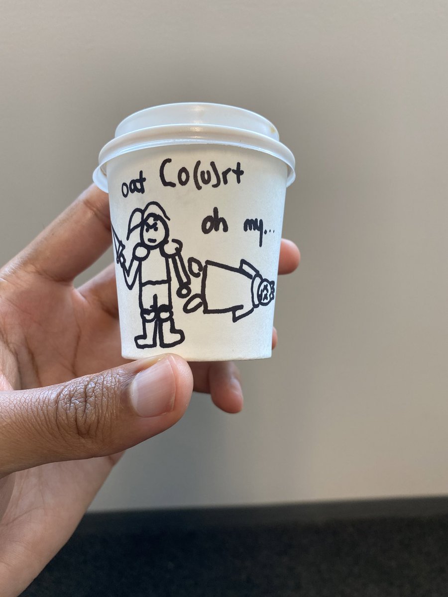 Oh dang!!! <a href="/gimmecoffee/">Gimme! Coffee</a> this took a turn. Where do we even go from here … #oatcourt